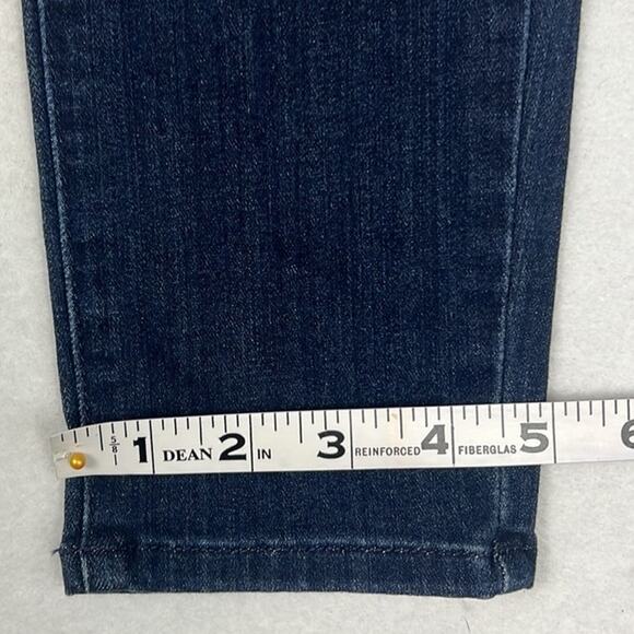 Just Black Women’s Dark Wash Denim Jeans Stretch SZ 11 Skinny Cut Elevated Basic - Picture 8 of 11